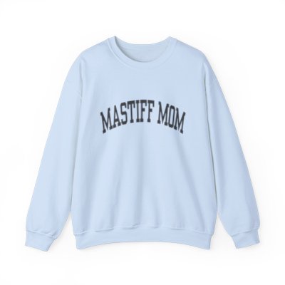 mastiff mom sweatshirt - light colors