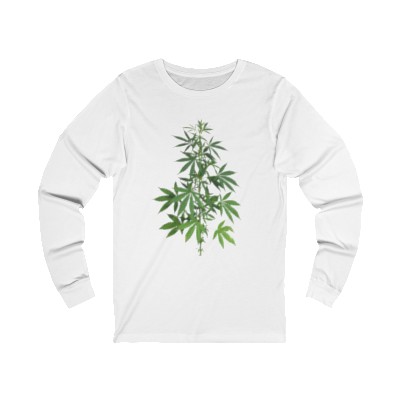 Marijuana Plant Unisex Jersey Long Sleeve Tee