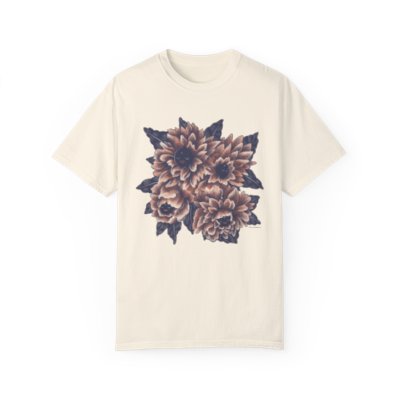 Happy Flower 2024 Collection Unisex Garment-Dyed T-shirt