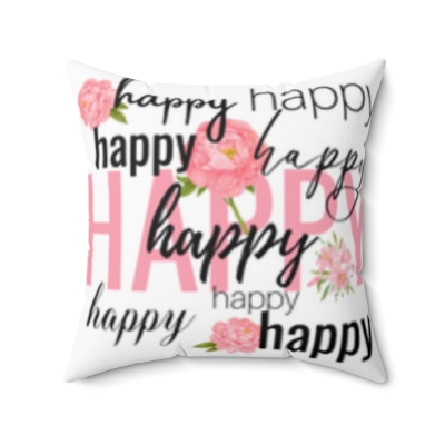 Pillow: Happy
