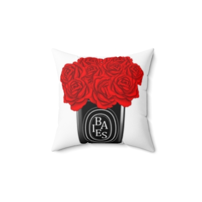 Pillow: Red Floral Vase (Pillow & Case)