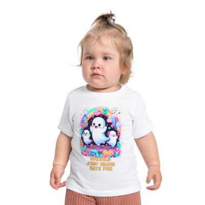"Ghouls Just Wanna Have Fun" Baby Short Sleeve T-Shirt