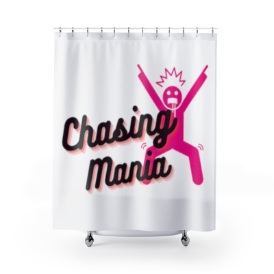 Chasing Mania Shower Curtains