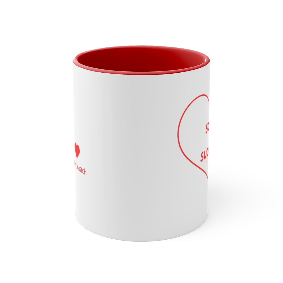 sober supergirl - accent coffee mug, 11oz product thumbnail image