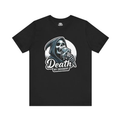 Death by Dessert: Grim Reaper's Sweet Indulgence T-Shirt