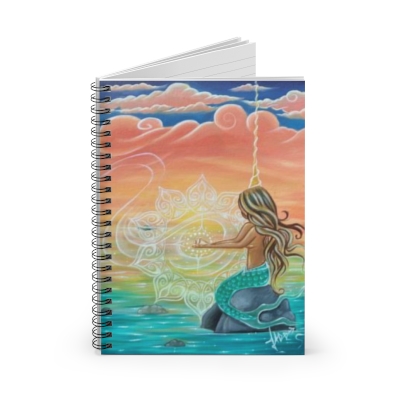 Mermaid Magic Notebook - Ruled Line