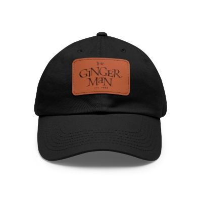 Ginger Man Dad Hat with Leather Patch