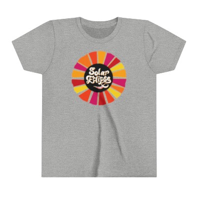 Youth 70's Style Solar Eclipse Tee