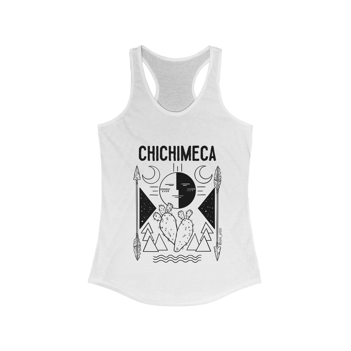 "Chichimeca" Women's Ideal Racerback Tank product thumbnail image