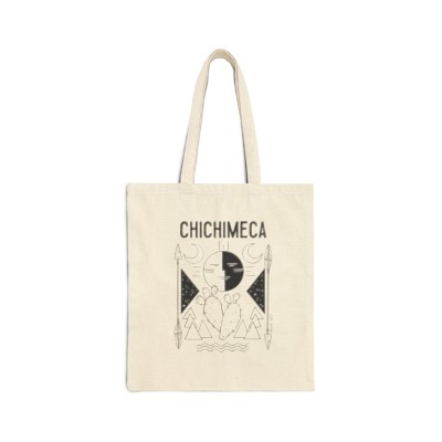 "Chichimeca" Cotton Canvas Tote Bag