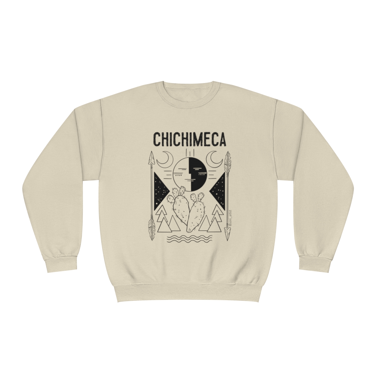 "Chichimeca" Unisex NuBlend® Crewneck Sweatshirt product thumbnail image