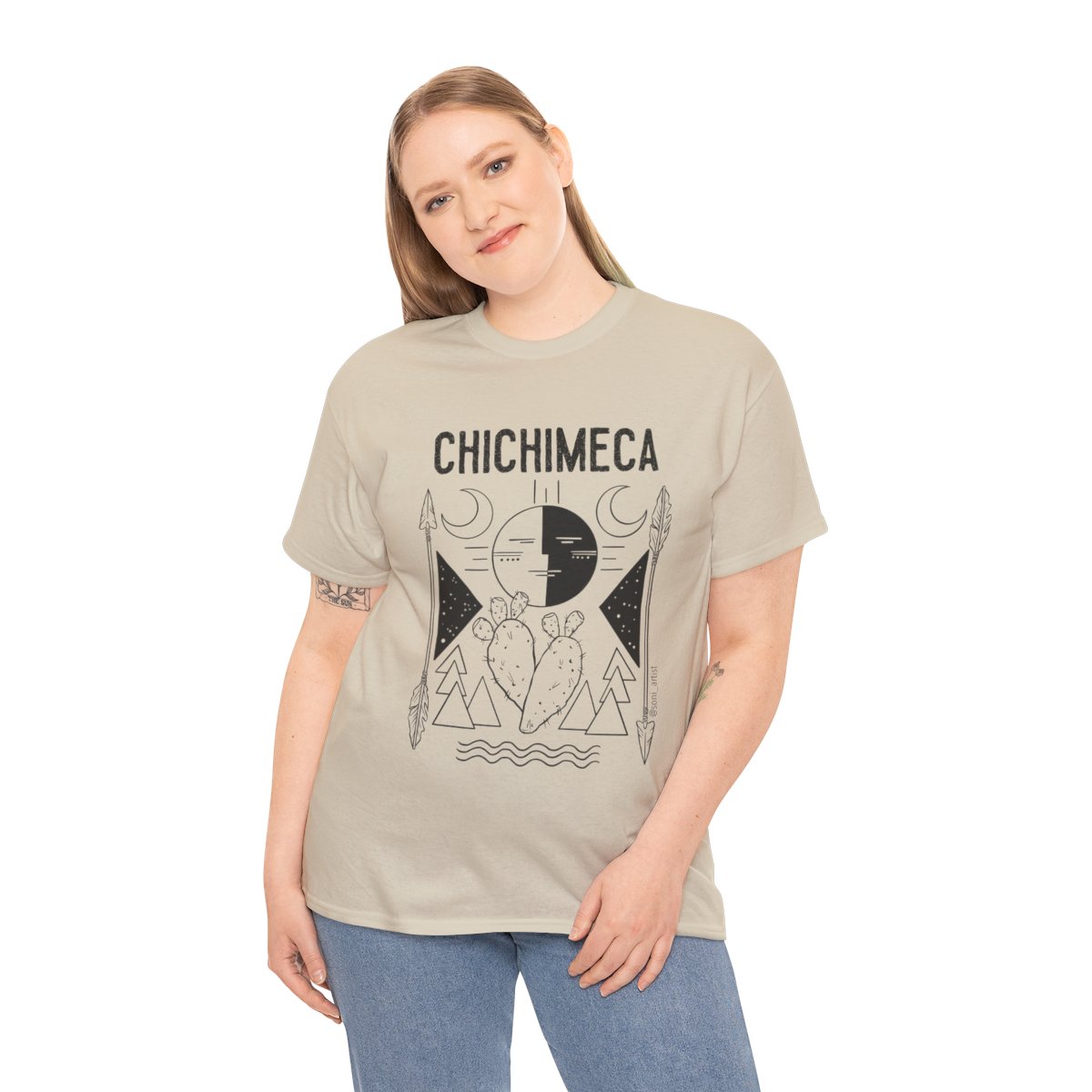 "Chichimeca" Unisex Heavy Cotton Tee product thumbnail image