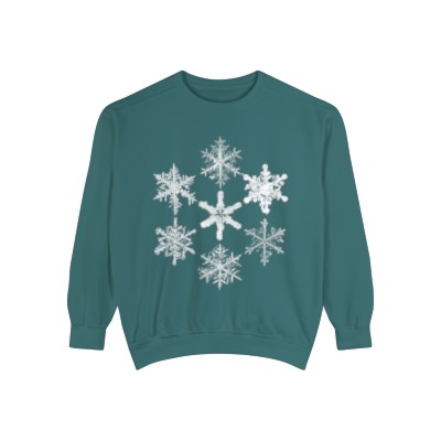 Snowflake Bliss Sweatshirt -- Comfort Colors