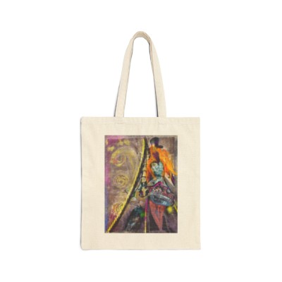 City of Lights After Cotton Canvas Tote Bag
