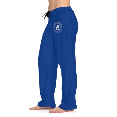 Blue Women's Pajama Pants (AOP) - The Behavior Place logo
