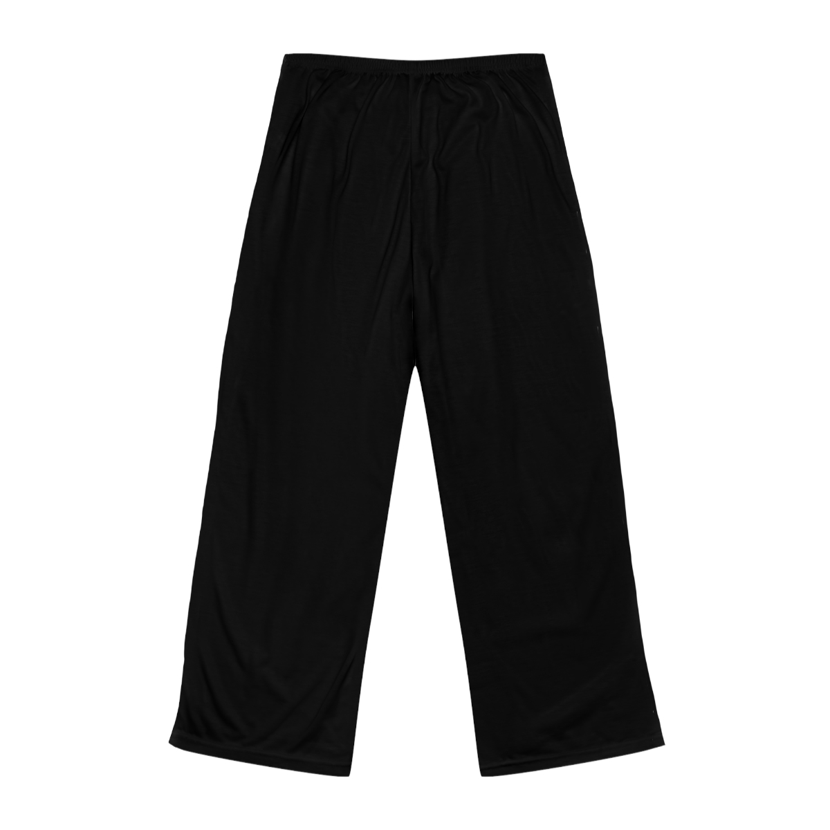 Black Women's Pajama Pants (AOP) - The Behavior Place logo product thumbnail image