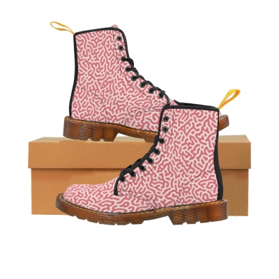 Rosewater Flamingo Women's Canvas Boots