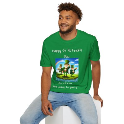 Happy St Patrick's Day, 0% Irish Celebration Tee!  - T-Shirt