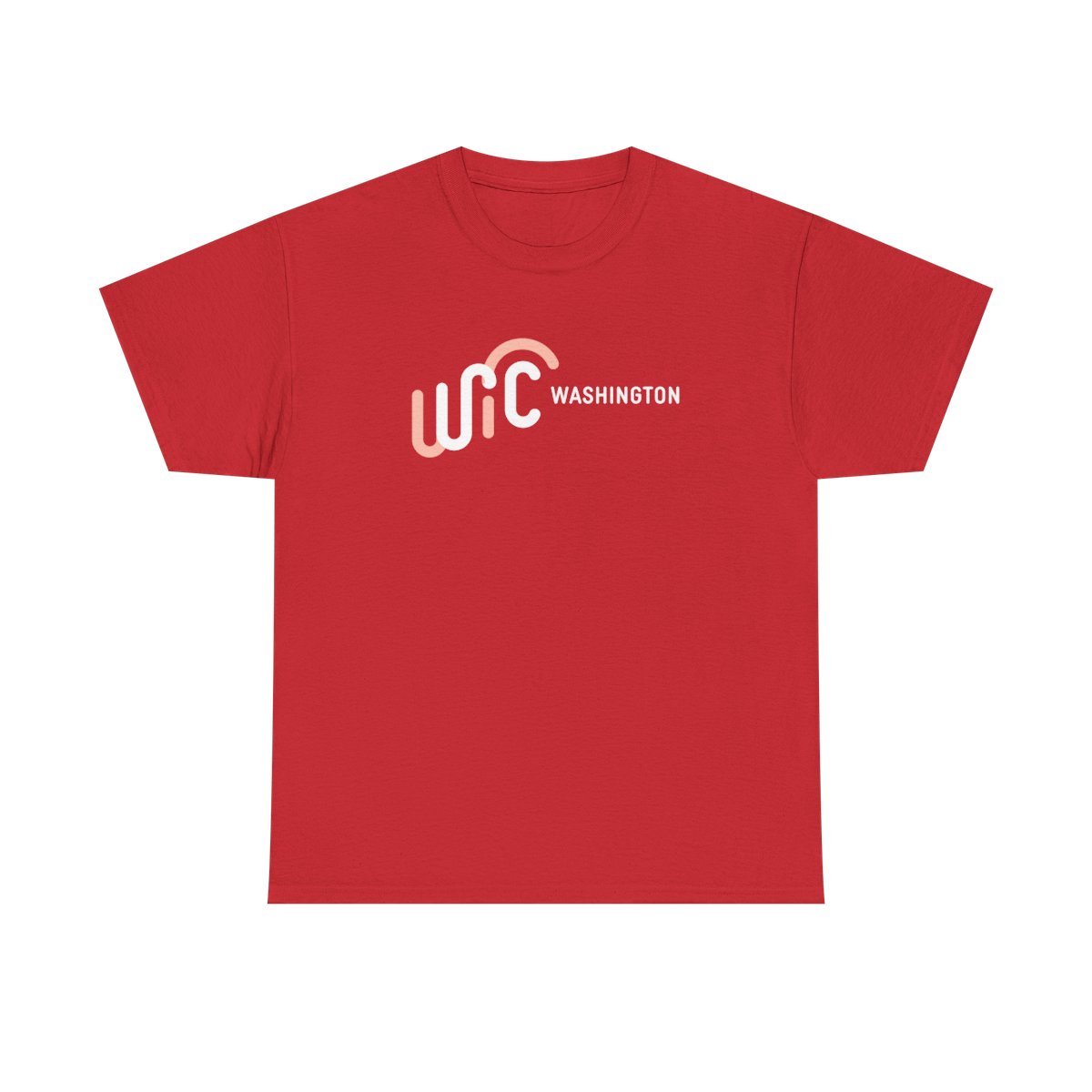 Red T-shirt with WIC logo product thumbnail image