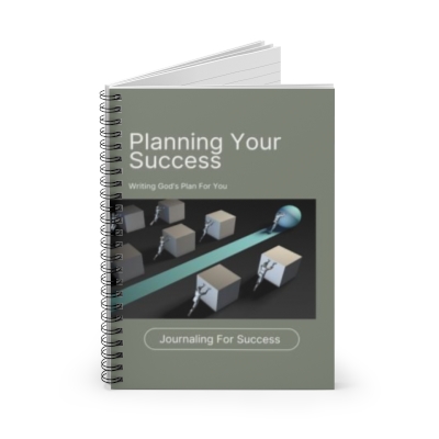 Planning Your Success Spiral Notebook - Ruled Line