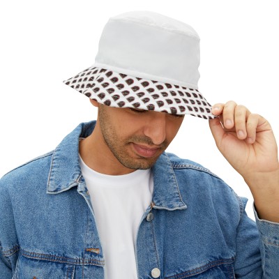Dallah Radio White Bucket Hat