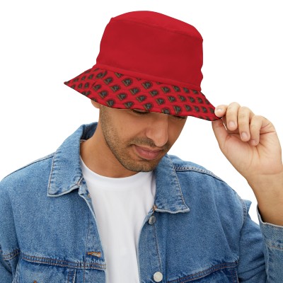 Dallah Radio Red Bucket Hat