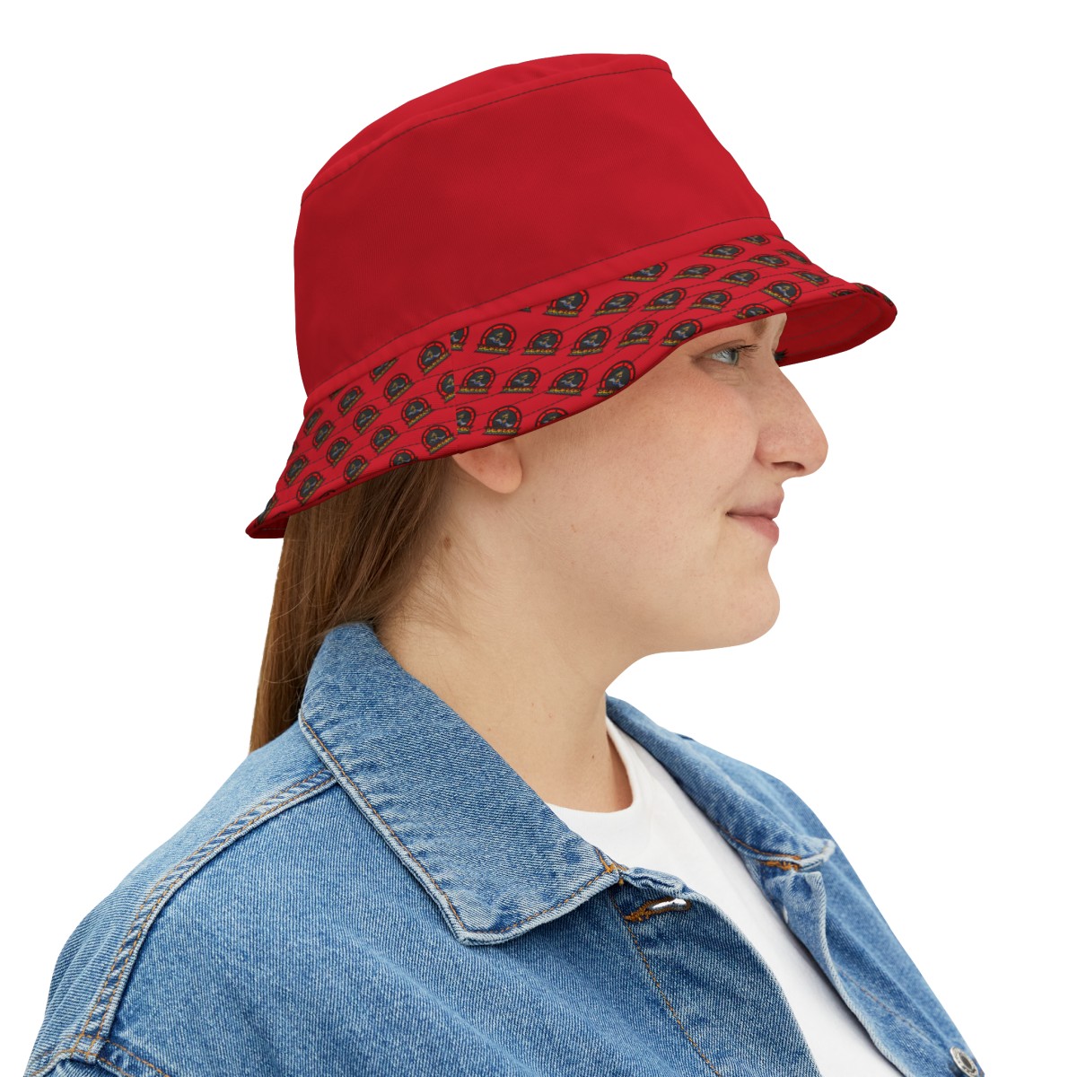 Dallah Radio Red Bucket Hat product thumbnail image