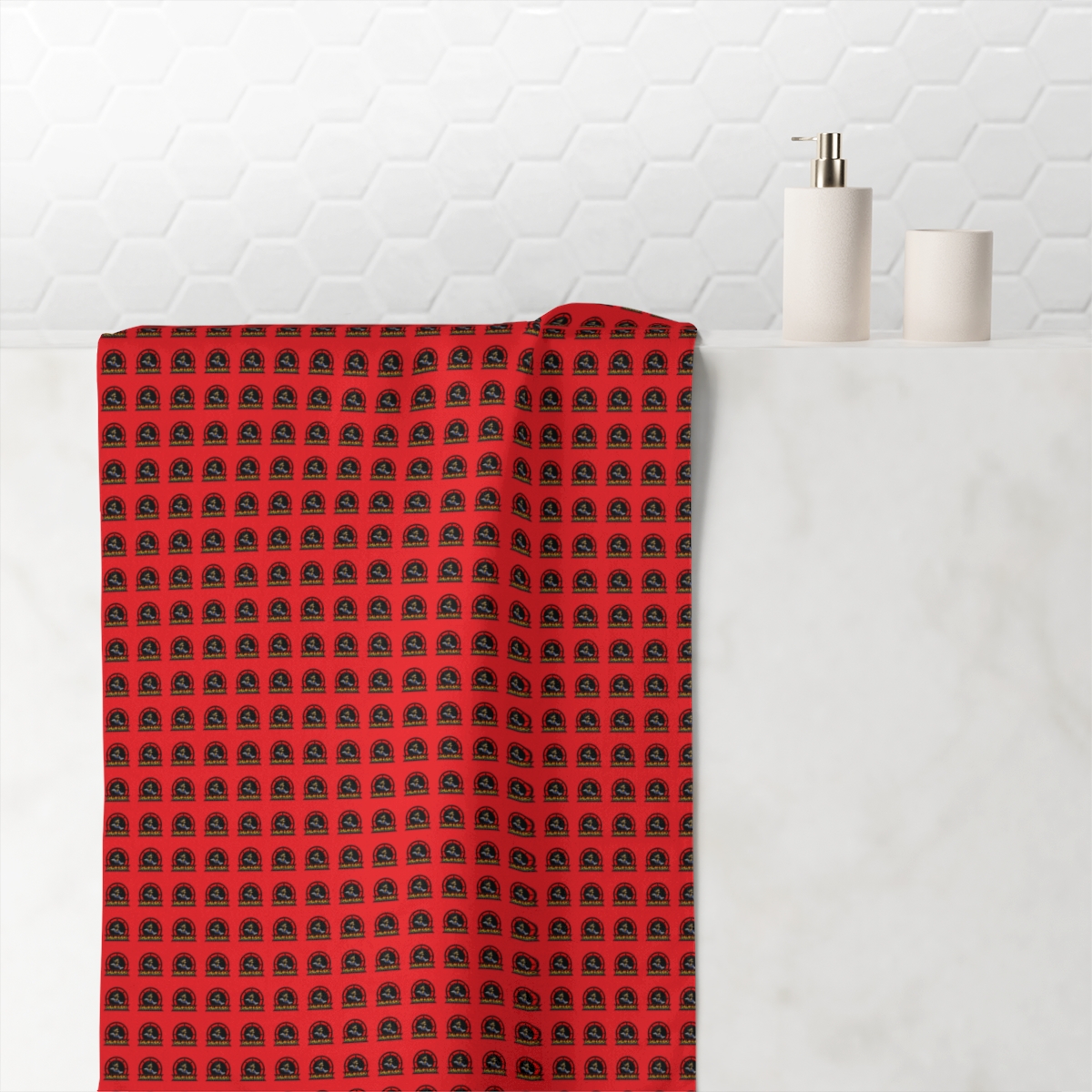 Dallah Radio Red Mink-Cotton Towel product thumbnail image