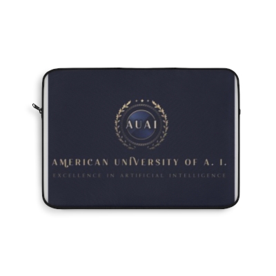 American University of A. I. Official Logo Laptop Sleeve