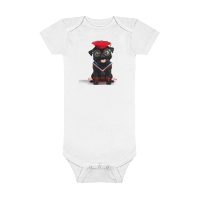 American University of A. I. Bella Mascot Baby Short Sleeve Onesie®