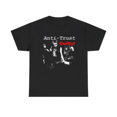 Anti-Trust - Guilty Album Cover T-Shirt
