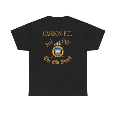 Caisson Platoon 1990's Retro Sign Tee (Black)