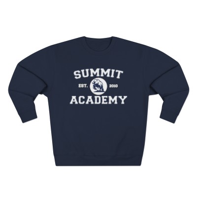 Summit Academy Collegiate Sweatshirt Design (white) 