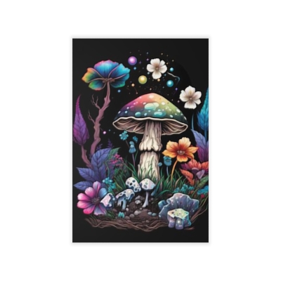 Fantasy Mushroom Decal