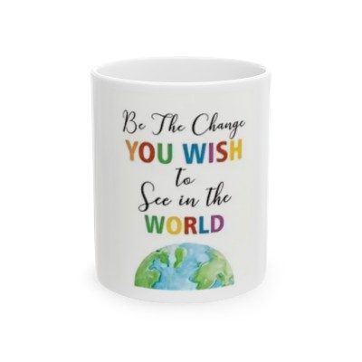World Change Ceramic Mug 11oz