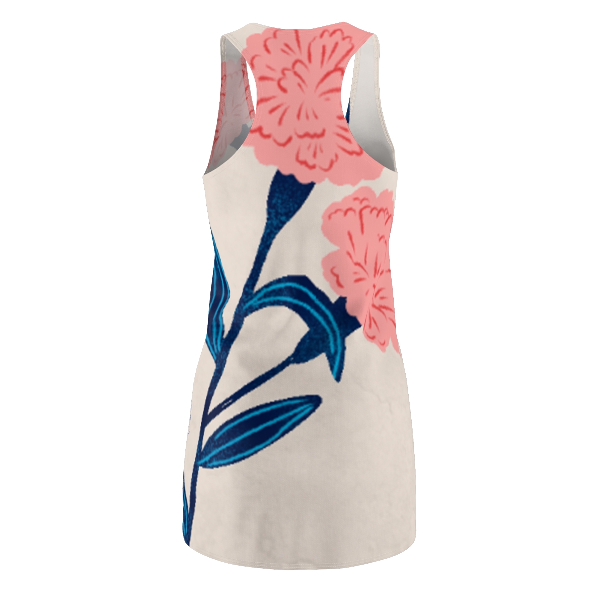 I'll Bloom Again - Sai Marie Design Women's Cut & Sew Racerback Dress (AOP) product thumbnail image