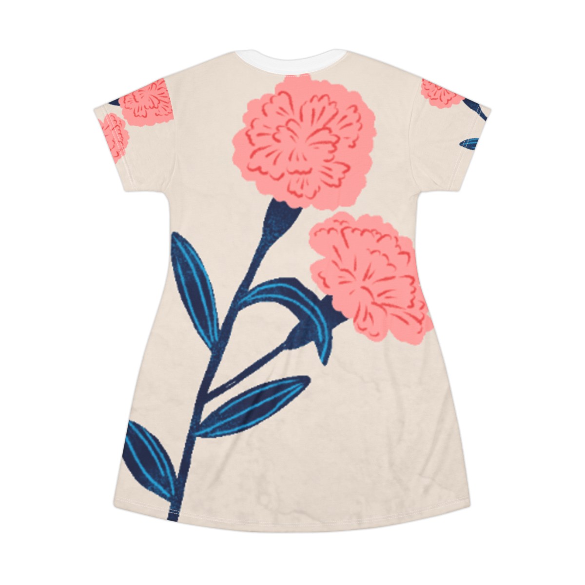 I'll Bloom Again Sai Marie T-Shirt Dress (AOP) product thumbnail image