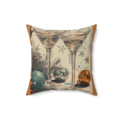 Stardust Martinis Throw Pillow -  Decorative Cushion  - The Dickens with Love