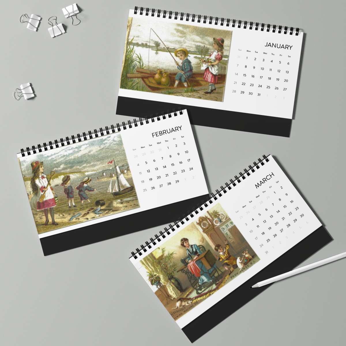 Desktop Calendar (2024 grid) product thumbnail image