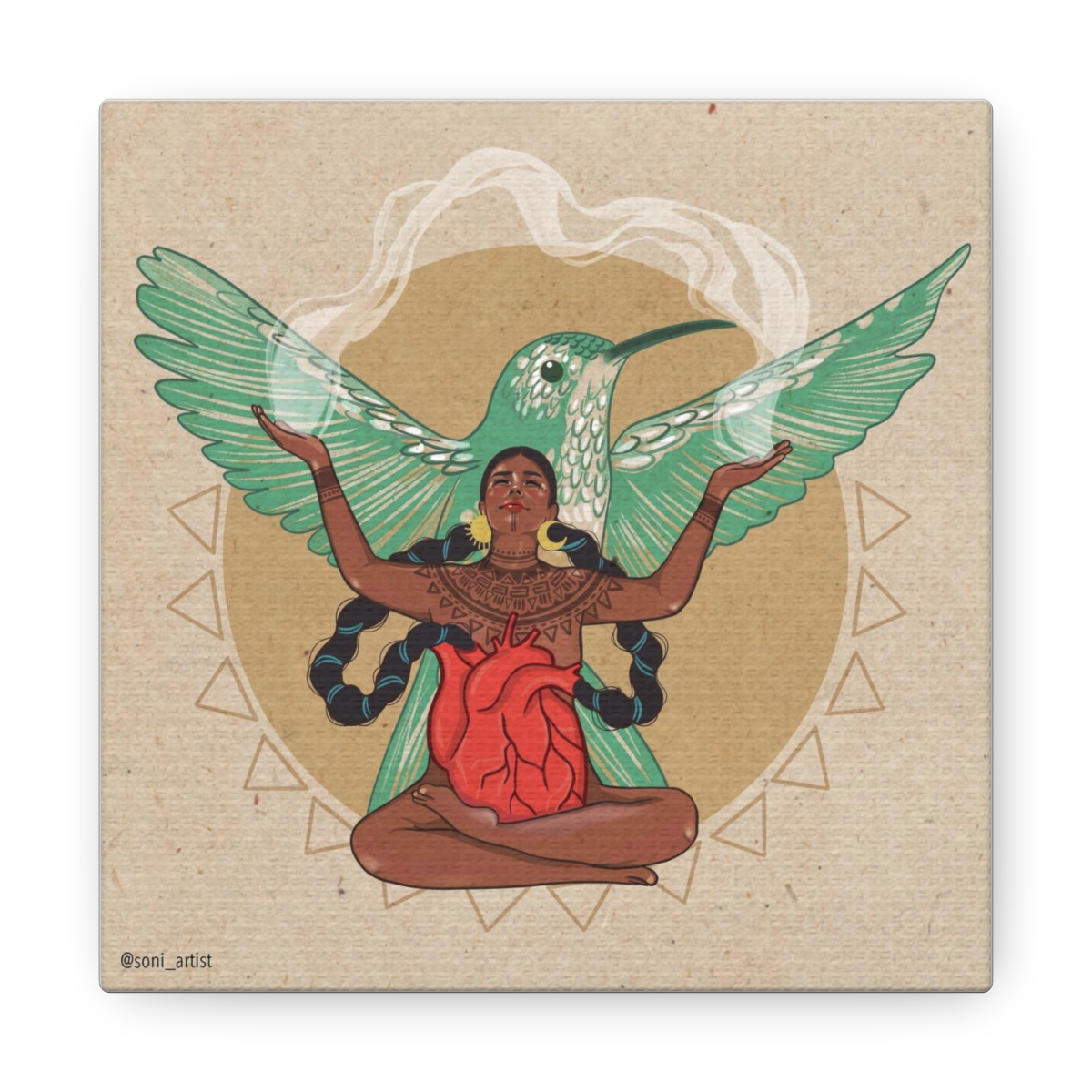 "Ancestral wisdom" Canvas Gallery Wraps product thumbnail image