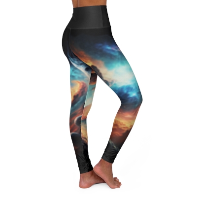 The Universe in You High Waisted Yoga Leggings