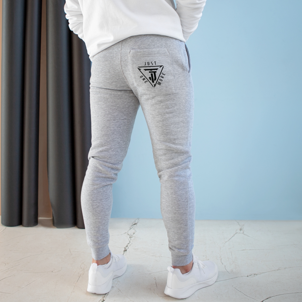 Unisex Fleece Joggers "Just One More" product main image