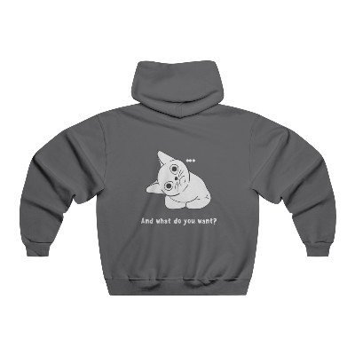 What Do You Want Men's NUBLEND® Hooded Sweatshirt