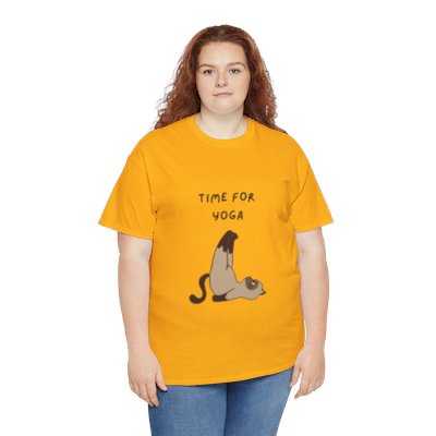 Time for Yoga Unisex Heavy Cotton Tee