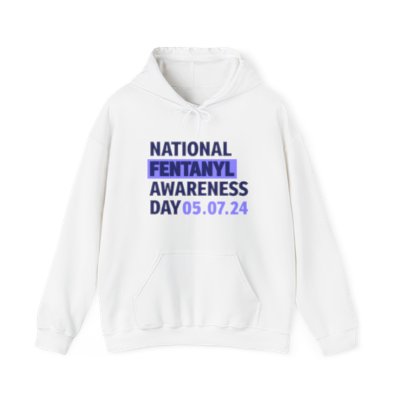 2024 NFAD Purple Logo Unisex Heavy Blend™ Hooded Sweatshirt