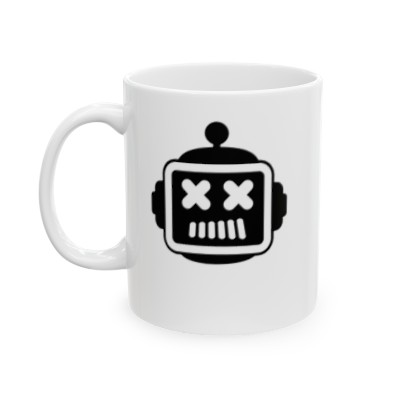 Drunk Robots Icon Mug 11oz