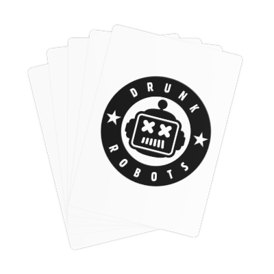 Drunk Robots Playing Cards
