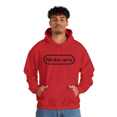 Niobrara Video Game Logo Hoodie
