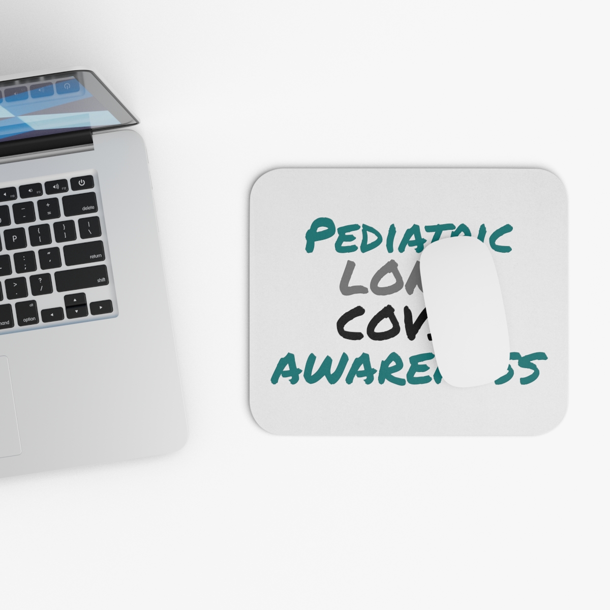 Pediatric Long COVID Awareness Mouse Pad (Rectangle) product thumbnail image