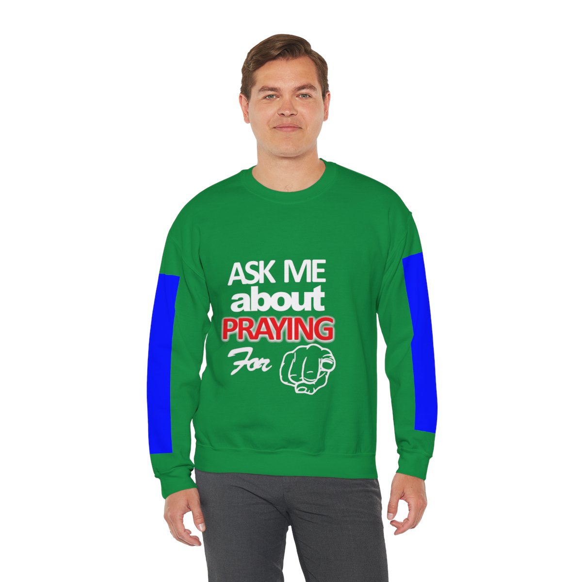 Ask Me About Praying For You Sweatshirt product thumbnail image